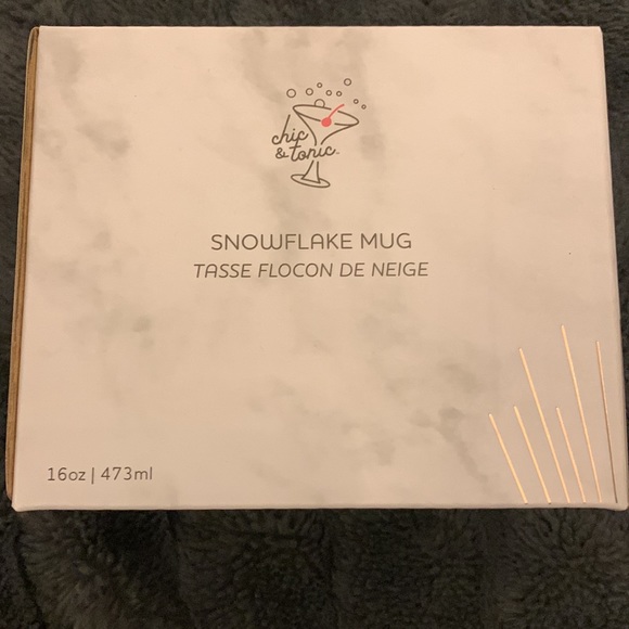 Brand new snowflake mug - Picture 2 of 3